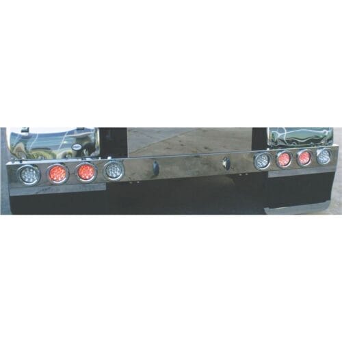 Stainless Steel Underslung Light Bar 8 x 4 Inch LED Clear Lens