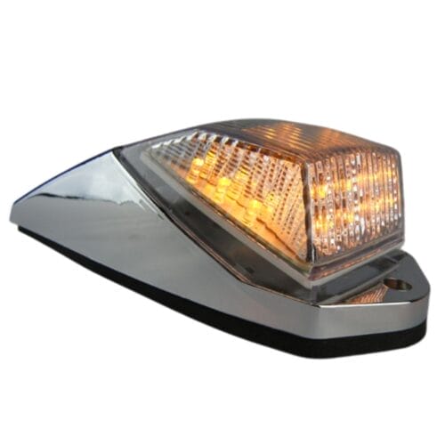 LED Multi Volt Cab Roof Light Clear/Amber - Image 1