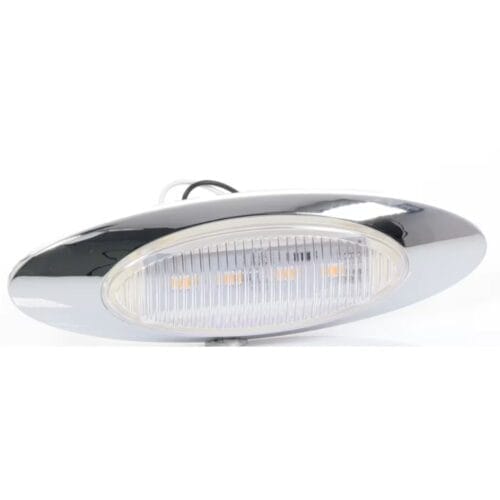 LED Multi Volt Millenium Clear/Amber Medium
