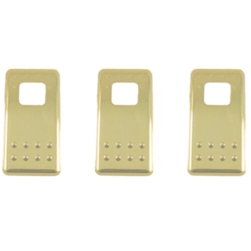 Switch Cover Rocker Gold To Suit Kenworth Pre 08 3 Pack - Image 1