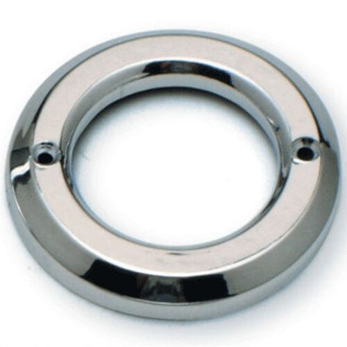 Light Cover No Visor 2 Inch Round Chrome