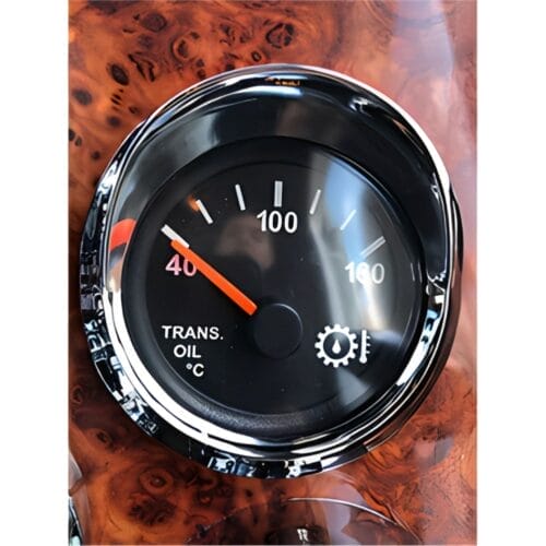 Gauge Cover Visor Small Chrome To Suit Western Star Only - Image 2