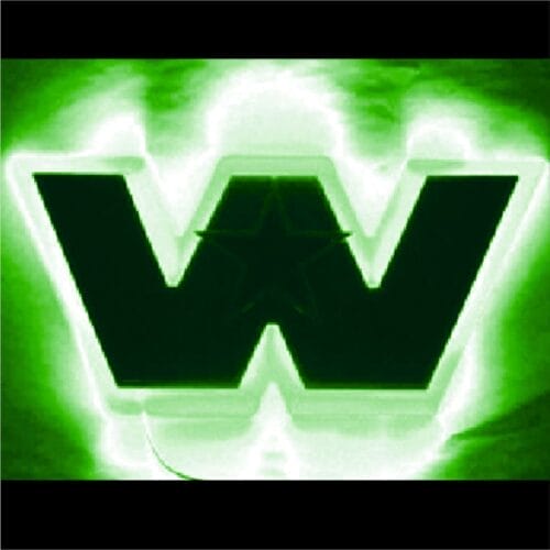 LED Badge Backlight Front Green To Suit Western Star - Image 1