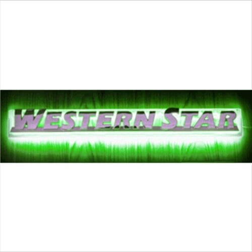 LED Badge Backlight Side Green To Suit Western Star - Image 1
