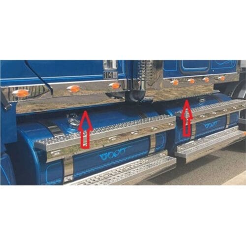 Stainless Steel Under Cab Panels To Suit  Freightliner Coronado Set of 4