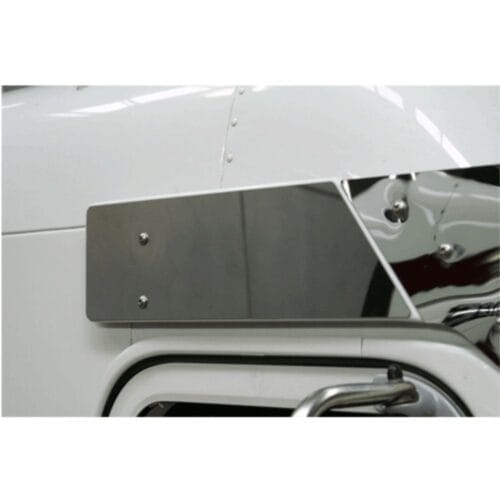 Stainless Steel Sun Visor Side Panel Insert To Suit Freightliner Argosy