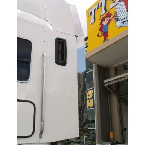 Stainless Steel Wing Extensions Pair To Suit Freightliner Argosy Pair - Image 1