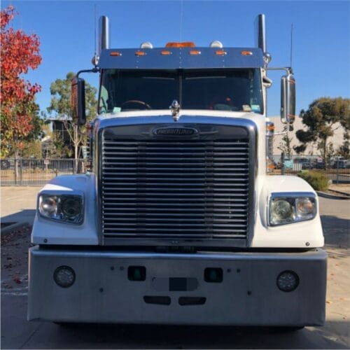 Stainless Steel Sun Visor To Suit Freightliner Columbia, Century, Coronado Day Cab 6 hole
