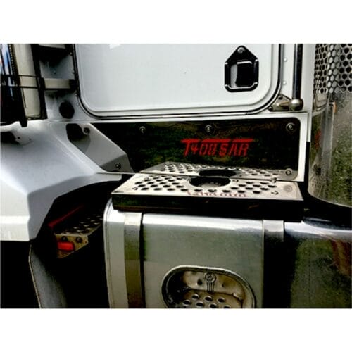Stainless Steel Under Cab/Door Panel To Suit Kenworth T408 SAR - Image 1