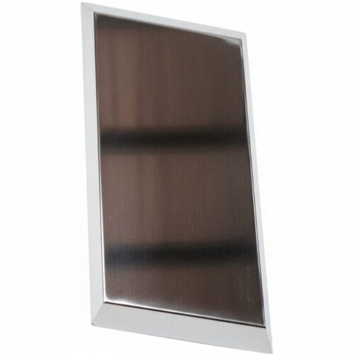 Stainless Steel Bonnet Vent To Suit Kenworth T600 Series Left Hand Side - Image 1