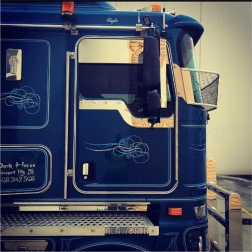 Stainless Steel Chop Top 8 Inch  To Suit Kenworth