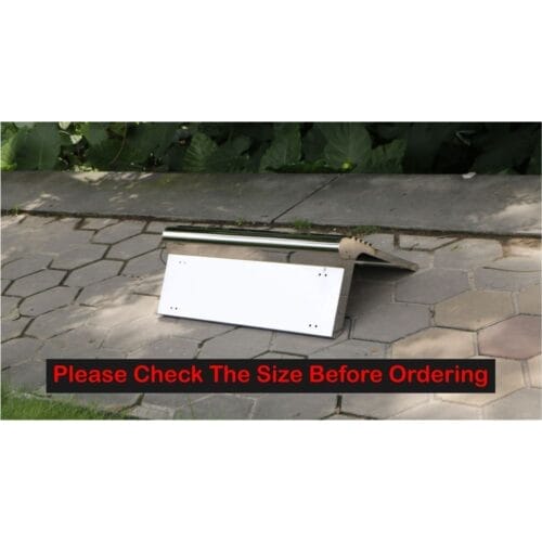 Stainless Steel Battery Box Cover To Suit Kenworth Round Tank - Image 2