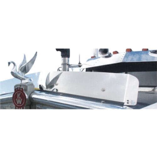 Stainless Steel Bug Deflector W Model Bracket Style To Suit Kenworth - Image 1