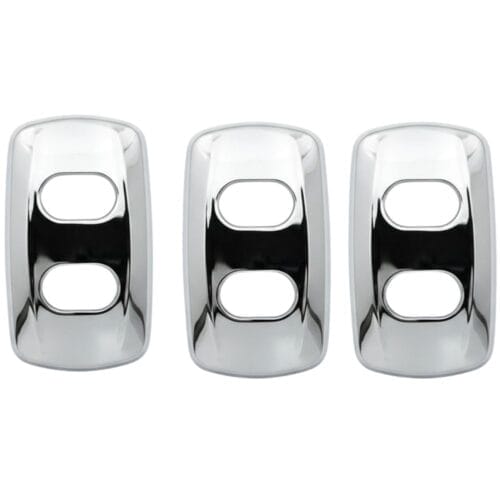 Switch Cover Post 2008 Chrome 3 Pack