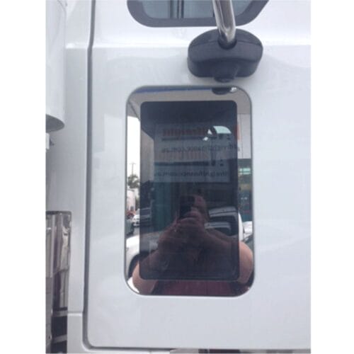 Stainless Steel Door Window Surround Left or Right To Suit Mack