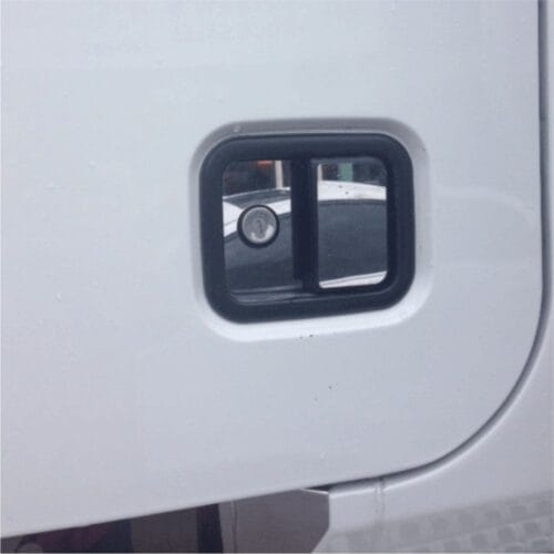 Stainless Steel Door Handle Trim Kit 4 Piece To Suit Mack - Image 1