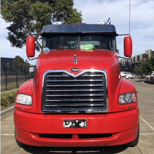 Stainless Steel Sun Visor 12 Inch To Suit Mack All CH Cabs / Bonneted Models, Anthem Day Cab only - Image 3