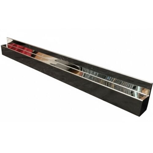 Stainless Steel Tank Skirt J Bracket 1120mm Single To Suit Freightliner/Kenworth/Iveco/Western Star - Image 1