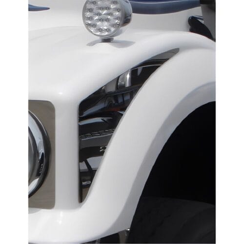 Stainless Steel Side Bonnet Trim 4900 Pair To Suit Western Star - Image 1