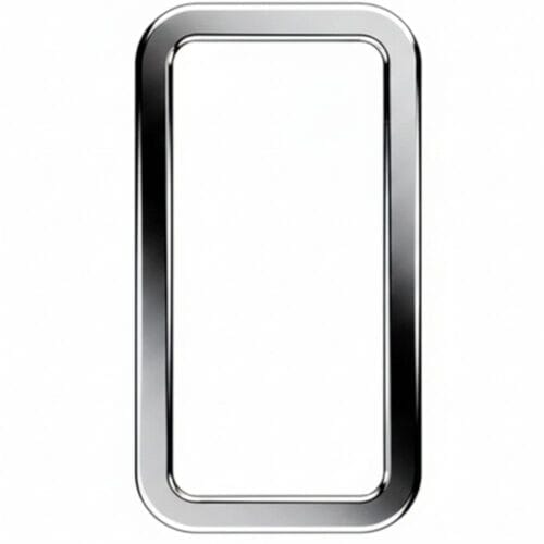 Stainless Steel Vent Surround Plain Pair To Suit Western Star