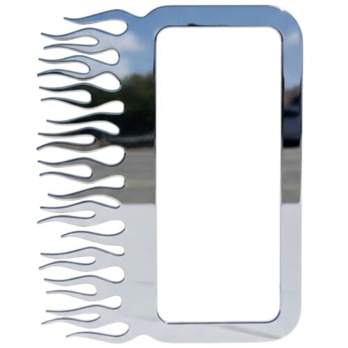 Stainless Steel Vent Surround Flame Plain Single To Suit Western Star - Image 1