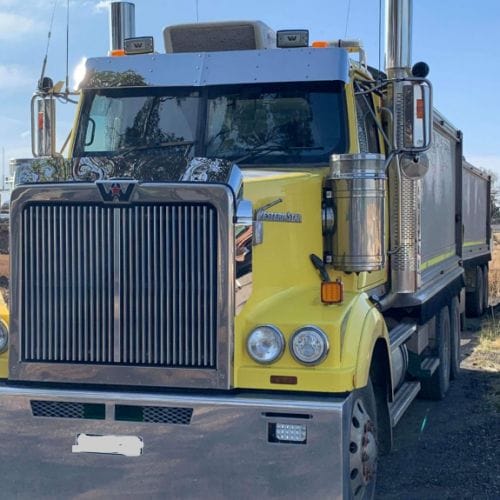 Stainless Steel Sun Visor 10 Inch To Suit Western Star Day Cab - Image 4