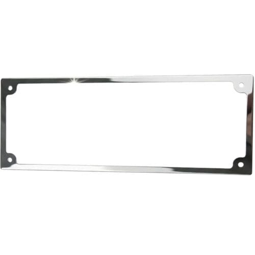 Stainless Steel Licence Frame with Acrylic Cover