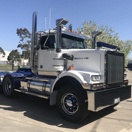 Stainless Steel Bumper Bar 18 Inch Curved End - Image 4