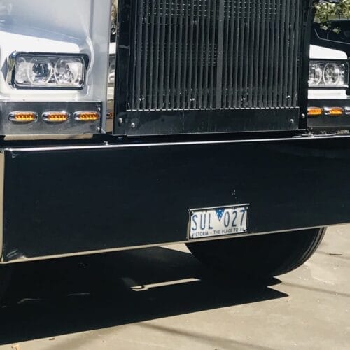 Stainless Steel Bumper Bar 18 Inch Curved End - Image 5