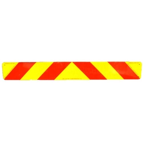 Marker Yellow/Red 800X100 Sticker Class 1 - Image 1