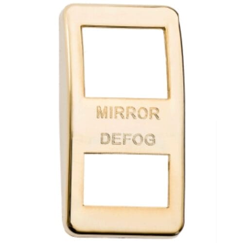 Switch Cover Gold Mirror Defog - Image 1