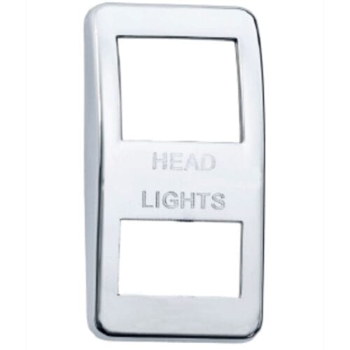 Switch Cover Chrome Headlights