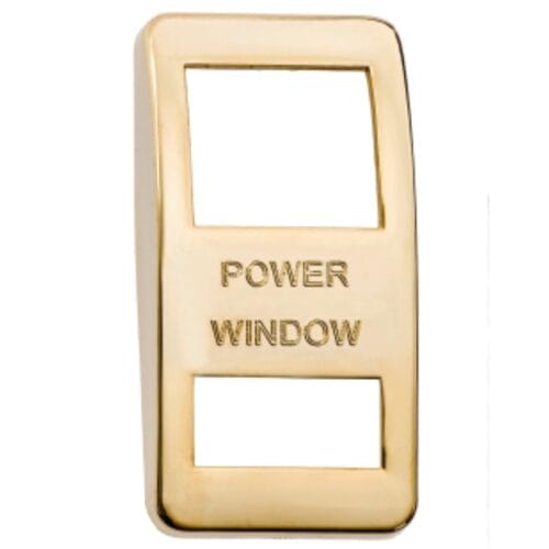 Switch Cover Gold Power Window - Image 1