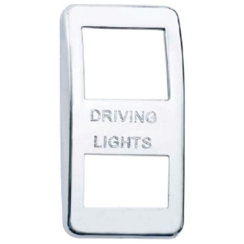 Switch Cover Chrome Driving Lights - Image 1