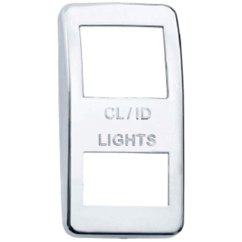 Switch Cover Chrome Clearence Light
