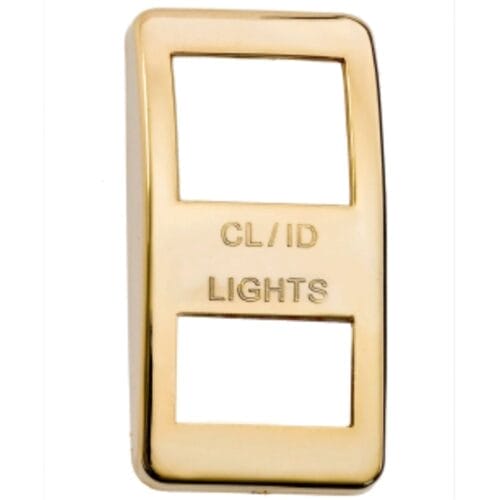 Switch Cover Gold Clearence Light