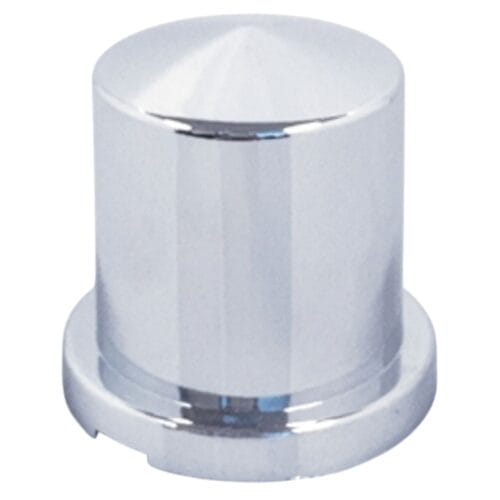 Nut Cover 1 1/8 Inch Top Hat Chrome Plastic - Image 1