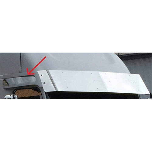 13716 - Stainless Steel Upper Door Visor Century Colorado 97onward2s - Truckers Toy Store_files