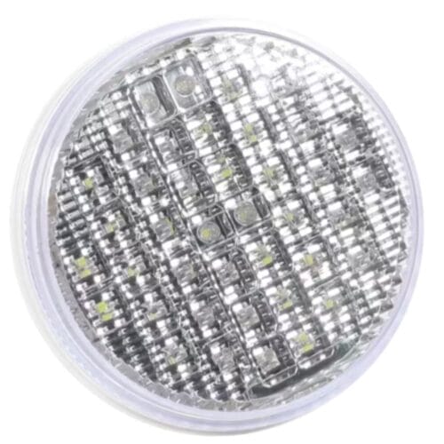LED Multi Volt 4 Inch Round Clear Indicator - Image 1