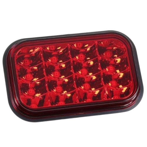 LED Multi Volt Rectangle Red Stop/Tail - Image 1