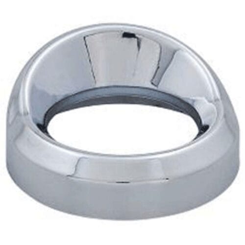 Gauge Cover With Visor Small Chrome To Suit Kenworth - Image 1