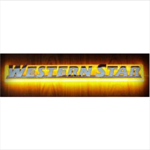 LED Badge Backlight Side Amber To Suit Western Star - Image 1