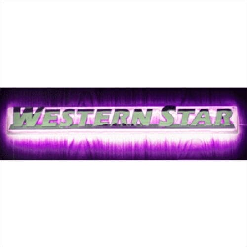 LED Badge Backlight Side Purple To Suit Western Star - Image 1