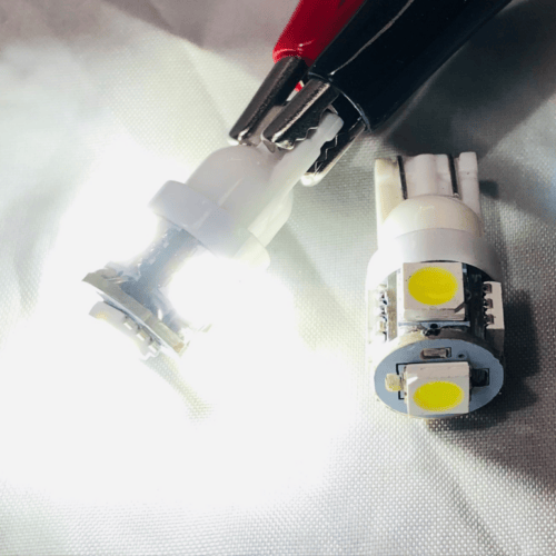 LED Globe 24 Volt Wedge Multi Directional Clear Pair - Image 4