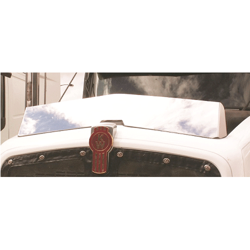 Stainless Steel Bug Deflector To Suit Kenworth T600/T401 Bonnet Mount