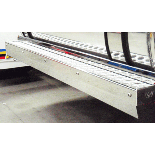 Stainless Steel Tank Skirt Round 1520MM Single To Suit Western Star - Image 1