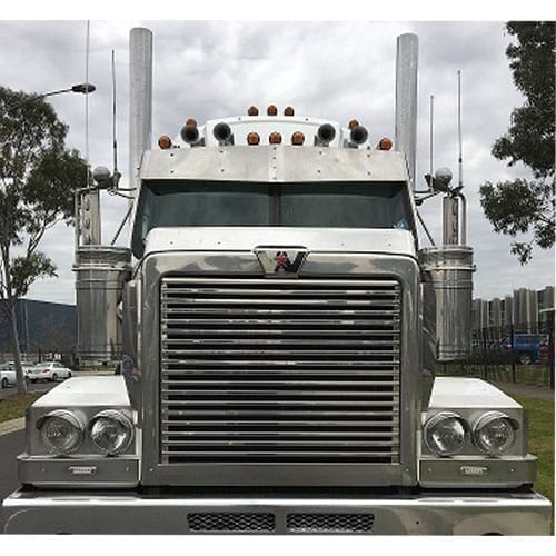 Stainless Steel Louvered Grill To Suit Western Star 4800/4900 - Image 3
