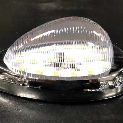LED 12 Volt Light Indicator Clear/Amber To Suit Freightliner & Western Star - Image 4