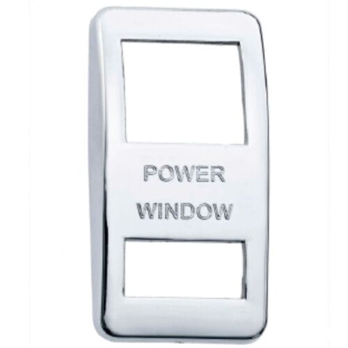 Switch Cover Chrome Power Window