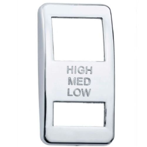 Switch Cover Chrome Engine Brake Hi/Medium/Low